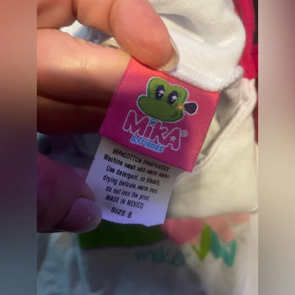 Senor Frog - Mika the frog girls dress 8 mascot M-8